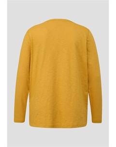 Топ с длинными рукавами MIT TEILUNGSNAHT, темно-желтый Triangle