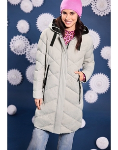 Зимнее пальто STEPP MIT KAPUZE, серый Amber & june