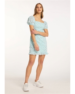 Дневное платье KURZARM, бирюзовый Mymo