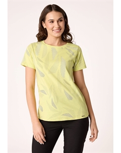 Футболка с принтом, желтый Quiosque