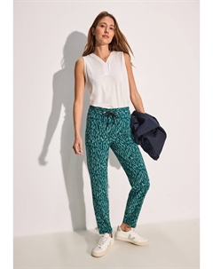 Брюки, цвет Mottled Dark Green Cecil