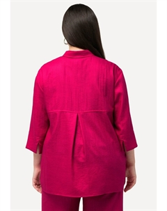 Блузка на пуговицах 3/4 SLEEVE, розовый Ulla popken