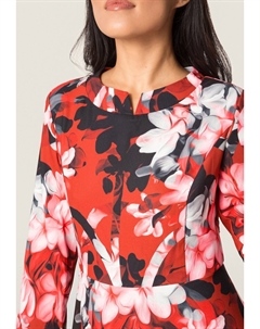 Дневное платье SANTIAGO, темно-красный Quiosque