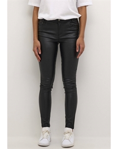 Джинсы облегающие COATED, цвет Mottled Black Kaffe