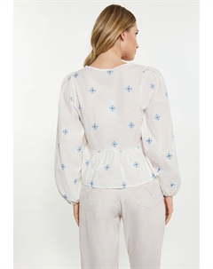 Блуза, белый Dreimaster