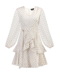 Дневное платье MIT STICKEREI MINYA, белый Faina