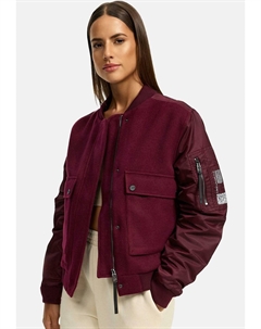 Куртка-бомбер, темно-красный Navahoo