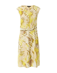 Платье из джерси, желтый Comma,