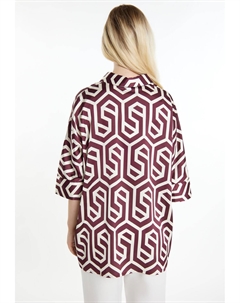 Блузка на пуговицах ACALMAR, белый Dreimaster