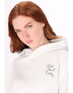 Толстовка с капюшоном, белый Dreimaster