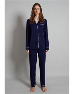Пижамный комплект, темно-синий Tom tailor