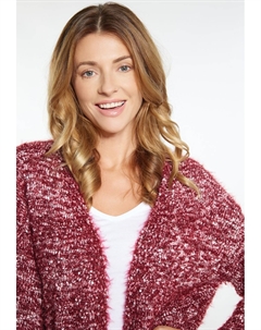 Кардиган LUREA, темно-красный Usha