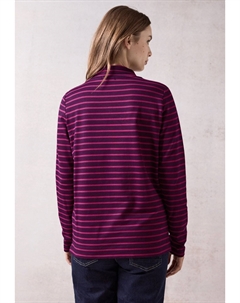 Топ с длинными рукавами, цвет Mottled Berry Cecil