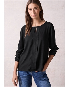 Топ с длинными рукавами MIX, черный Cecil