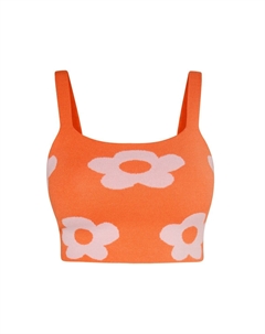 Топ, оранжевый Mymo