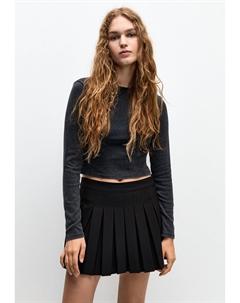 Юбка А-силуэта BOX, черный Pull & bear