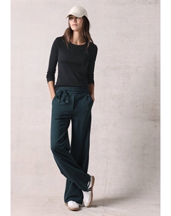 Топ с длинными рукавами, черный Cecil