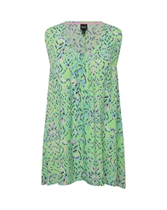 Туника GRAPHIC SLEEVELESS, мята Ulla popken