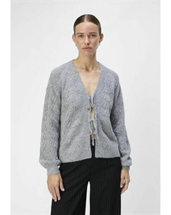 Кардиган OBJFLORA, темно-серый Object