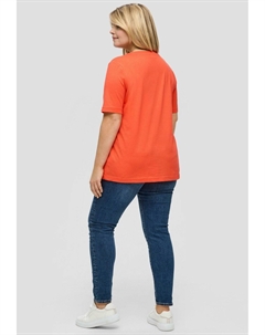 Футболка с принтом, оранжевый Triangle