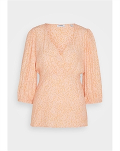 Блуза GATHERED SLEEVE, оранжевый Esprit