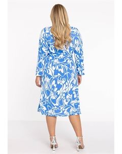 Платье-рубашка, синий Yoek