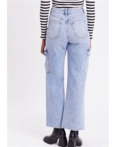 Джинсы свободного кроя, цвет Stone Blue Denim Cache cache