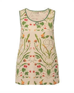 Верх пижамы FLORAL TANK, бежевый Ulla popken