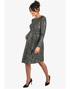 Коктейльное платье / Вечернее платье MATERNITY SEQUIN REGULAR FIT, серебристый Jojo maman bébé