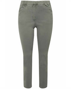 Джинсы облегающие, оливковый Ulla popken