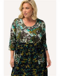 Туника, темно-зеленый Ulla popken