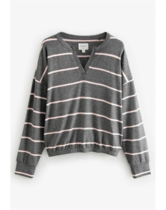 Пижамный комплект LONG SLEEVE REGULAR FIT SET, серый Next