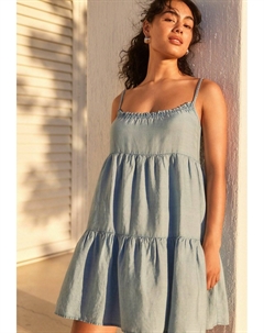 Платье из денима TALL REGULAR FIT, синий Next