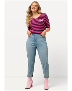 Джинсы облегающего кроя, светло-голубой деним Ulla popken