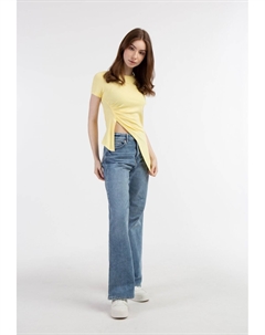 Базовая футболка NOLIE, светло-желтый Mymo