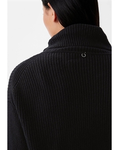 Джемпер MIT TURTLENECK, черный Comma,