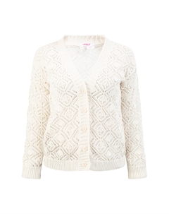 Толстовка Strick Cardigan, белый Mymo