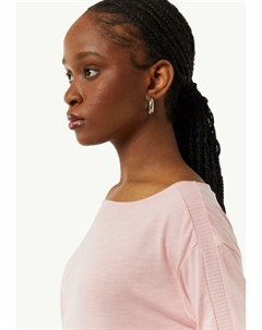 Топ с длинными рукавами DÉTAILS , светло-розовый Comma casual identity