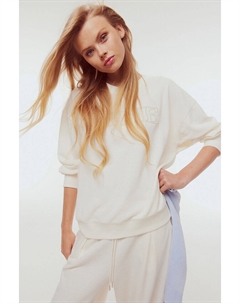 Толстовка с вышивкой, бежевый H&m