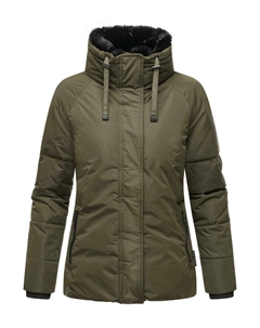 Пуховик FROSTII, оливковый Navahoo