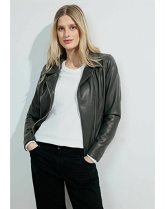 Куртка из искусственной кожи BIKER, оливковый Cecil