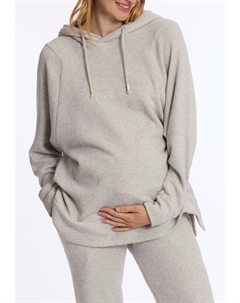 Толстовка с капюшоном, серый Cache coeur