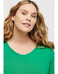 Базовая футболка, оливковый Ulla popken