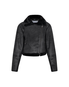 Куртка из искусственной кожи, черный Dreimaster