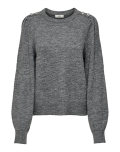 Свитер ELANORA, пятнистый серый Jdy