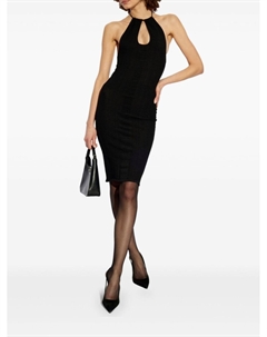 Трикотажное платье миди, черный Dsquared2