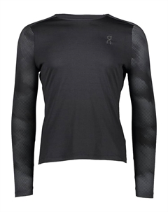 Лонгслив Funktionslongsleeve, черный On running