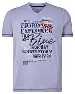 Футболка Nordger, светло-фиолетовый Jan vanderstorm