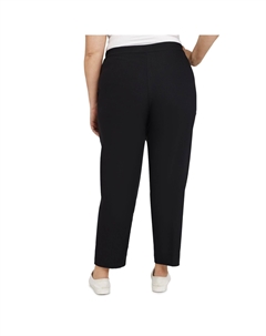 Брюки больших размеров Allure с застежкой до щиколотки, серый Alfred dunner