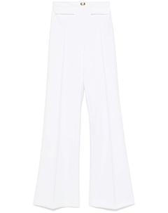 Брюки с логотипом, белый Elisabetta franchi